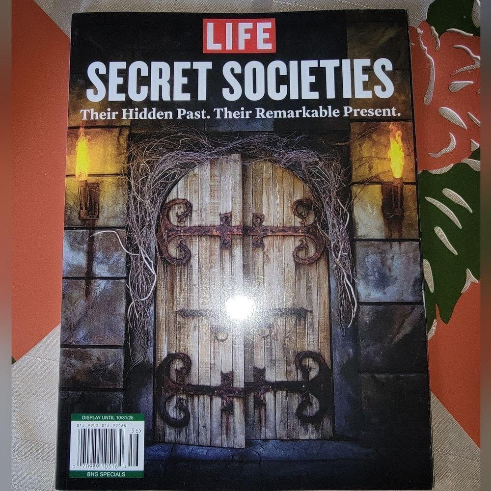 🆕️⭐️LIFE Magazine Secret Societies Their Hidden Past. Their Remarkable Present.